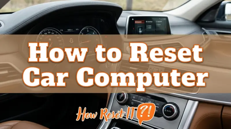 How to Reset Car Computer