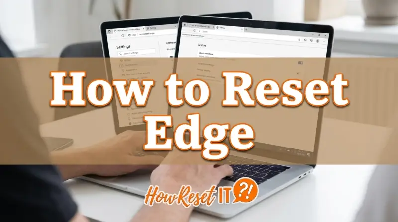 How to Reset Edge