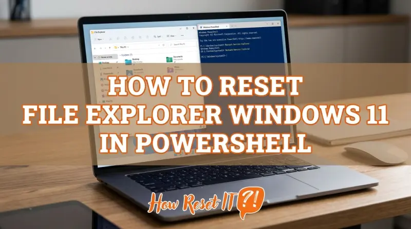 How to Reset File Explorer Windows 11 in Powershell