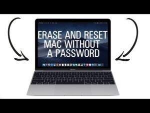 how to factory reset macbook air without password