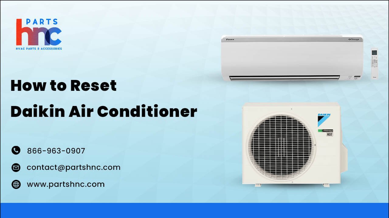 Essential tools like a screwdriver and manual arranged for resetting an air conditioner unit.