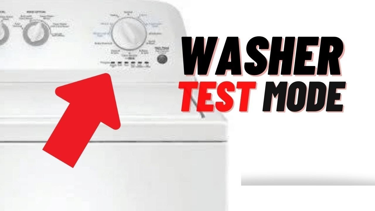 Inspecting the lid latch mechanism of an Amana washing machine for recovery steps.