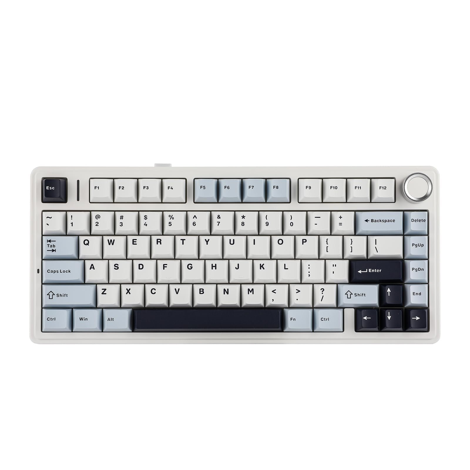 Using software on a computer to reset the settings on an Aula keyboard.