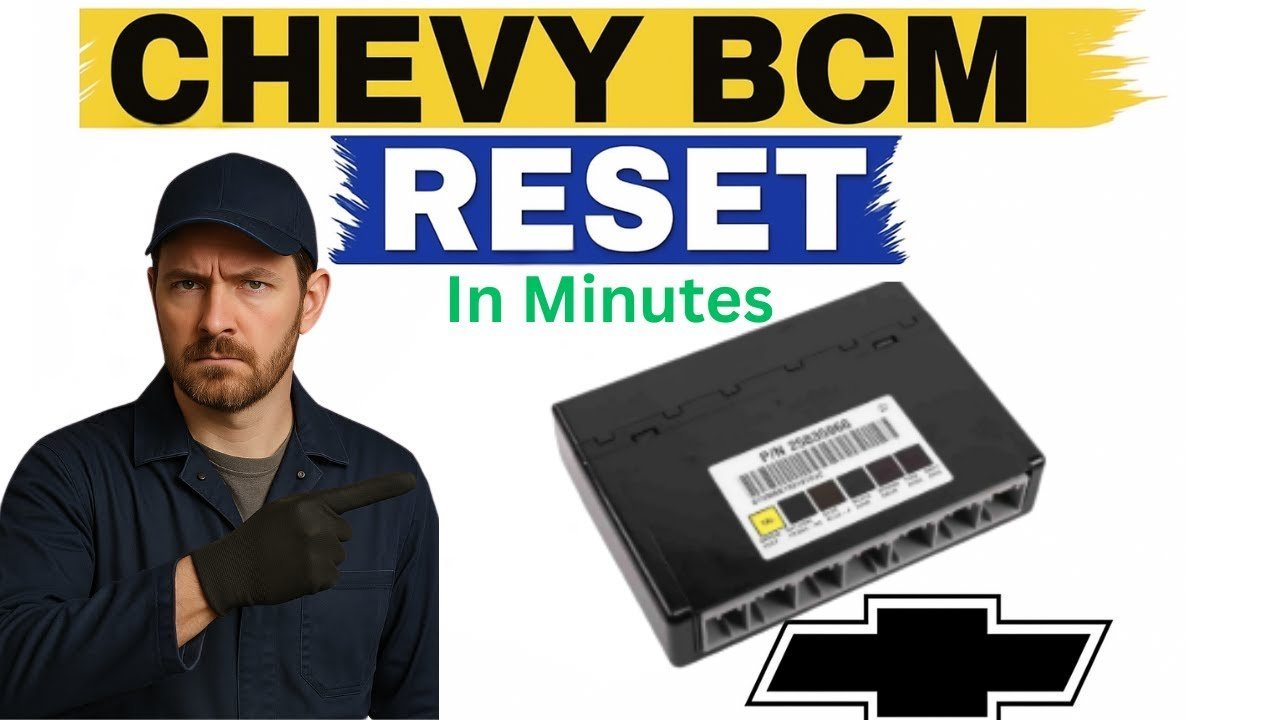 Essential tools and safety gear laid out for resetting a vehicle body control module.