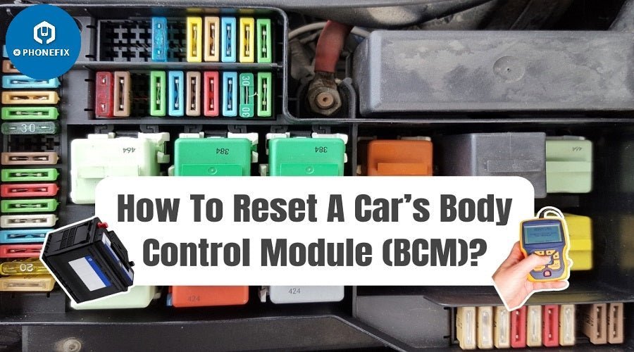 Mechanic performing a battery reset on an older vehicle to clear electrical issues.