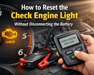How to Reset Check Engine Light Without Disconnecting Battery
