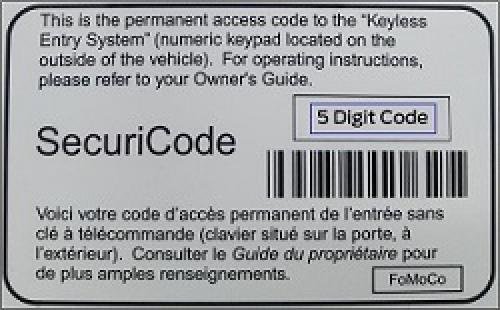 Using an OBD2 scanner to recover a Lincoln keyless entry master code.
