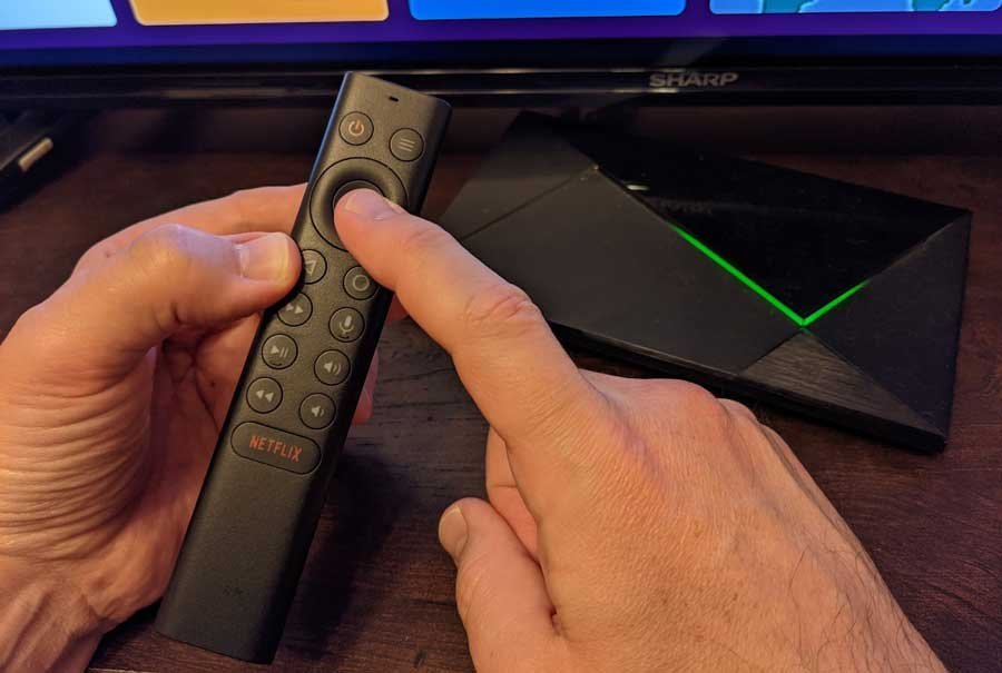 Tools and batteries needed to successfully reset an NVIDIA Shield streaming remote.