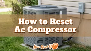 How to Reset Ac Compressor: Fix Your Ac Fast
