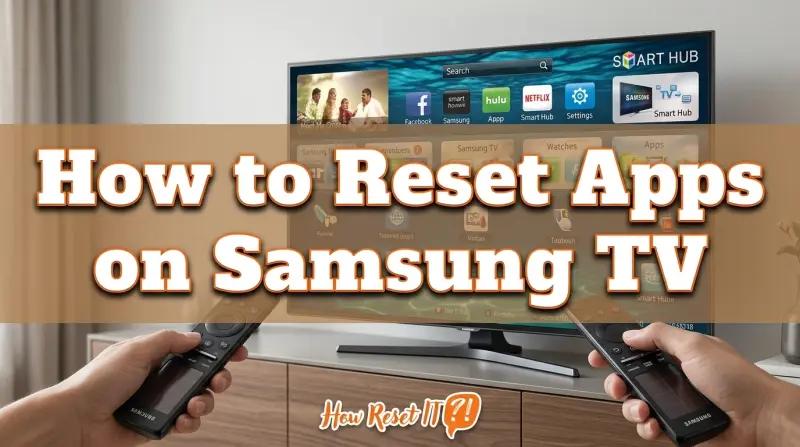 How to Reset Apps on Samsung TV