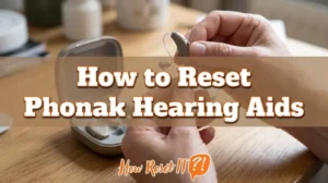 How to Reset Phonak Hearing Aids: Fix Bluetooth & Myphonak Issues