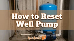 How to Reset Well Pump: Fix Pressure Switch & Breaker